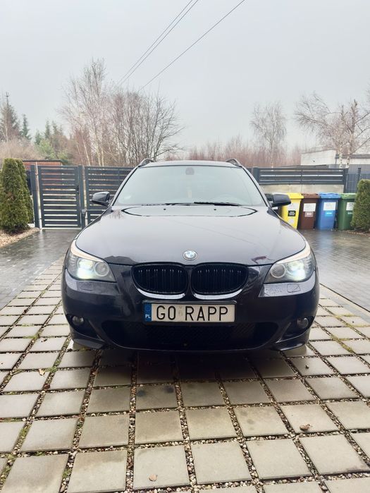 BMW Seria 5 BMW E61 535d 286 - doinwestowane, dobrze wyposażone