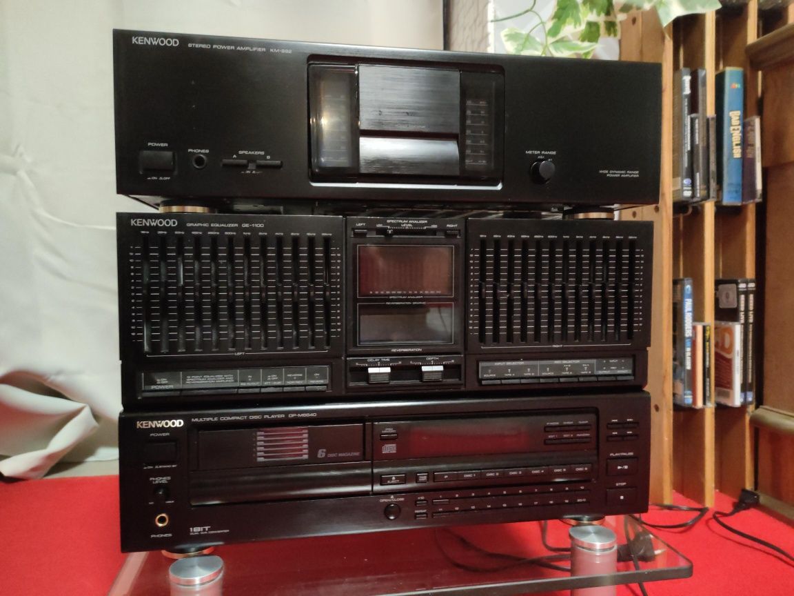 KENWOOD KM-992 Stereo Power Amplifier Vintage