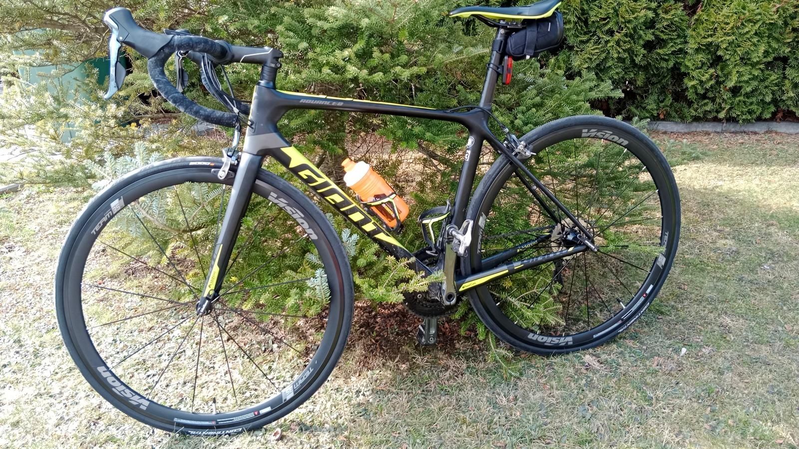 Rower szosowy Giant TCR Advanced 3 M + koła Vision Team 35 Comp SL