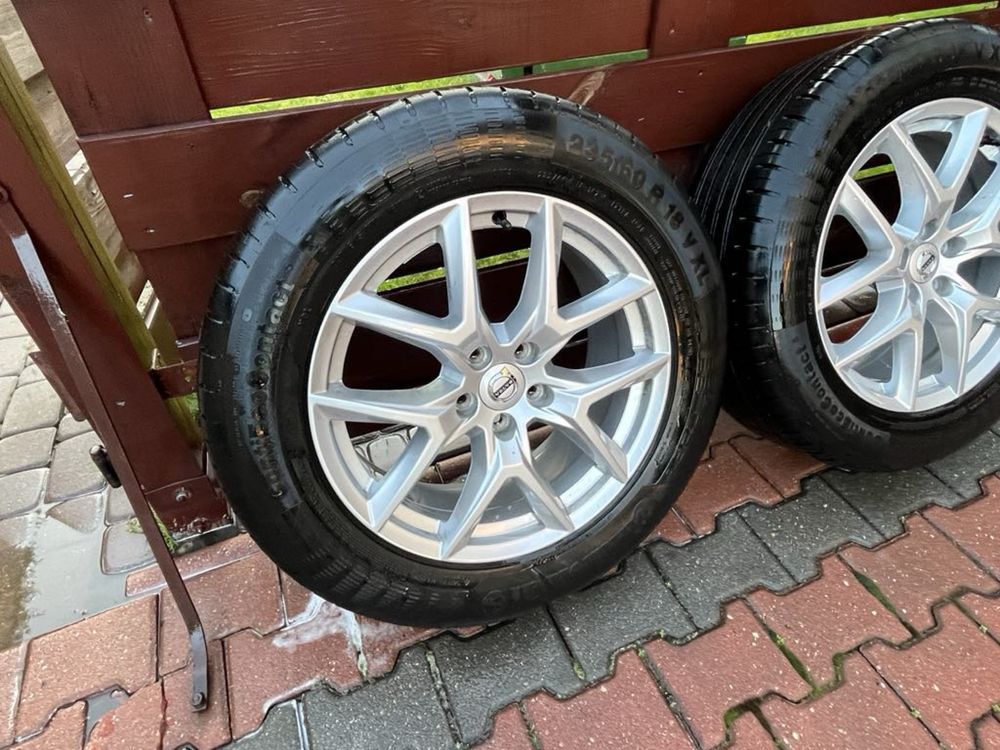 Komplet Kol LATO Volvo XC40 XC60 XC90 235/60/18 Michelin 6.5mm BDB