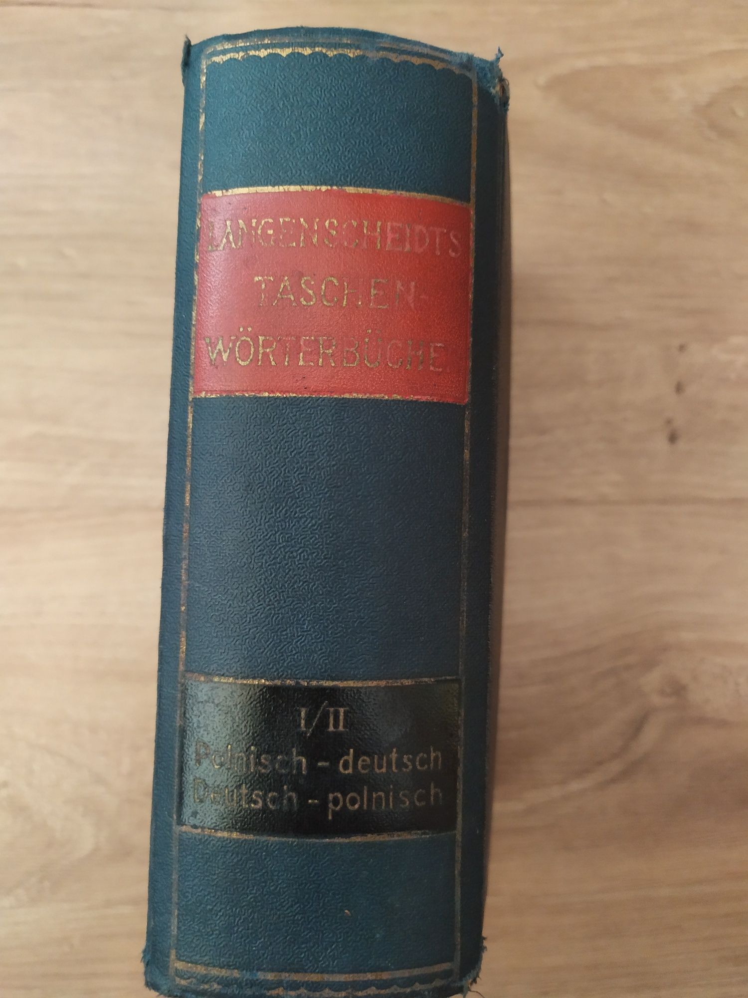 Słownik polsko-niemiecki, niemiecko-polski z 1920 r.