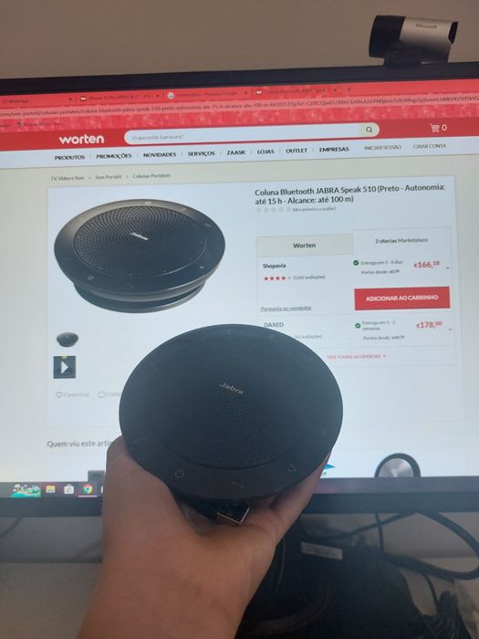Coluna Bluetooth Jabra