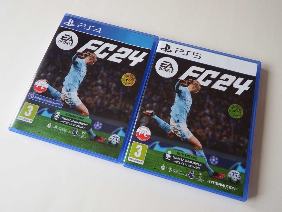 FIFA 24 FC 24 PL PS4 / PS5 w stanie IDEALNYM komentarz PL !!!