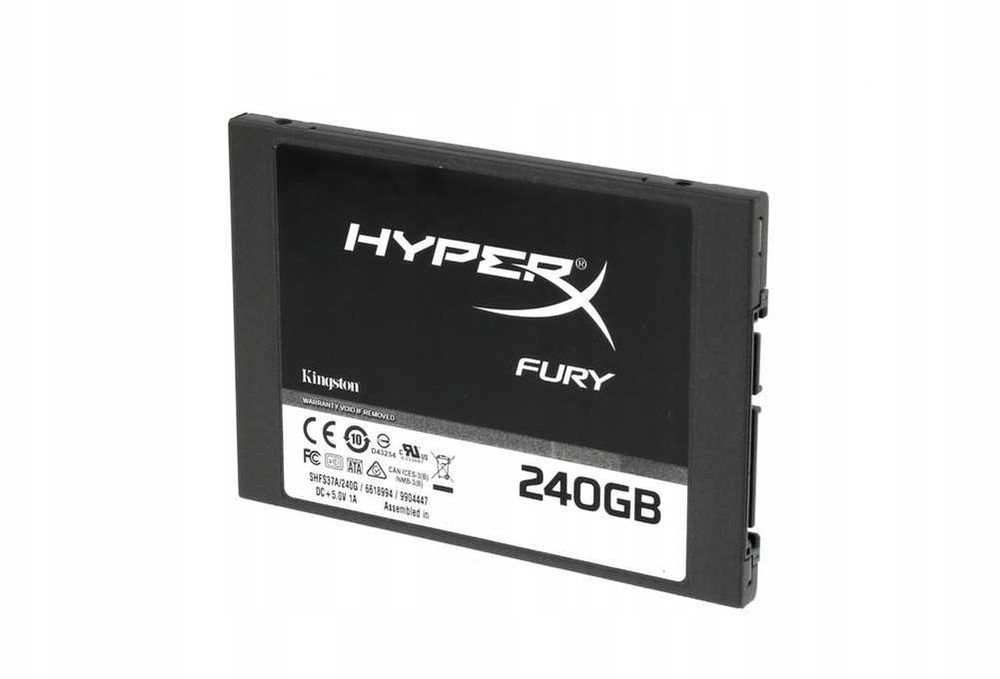 SSD диск – Kingston HyperX Fury 240GB 2.5" SATAIII MLC (SHFS37A/240G)