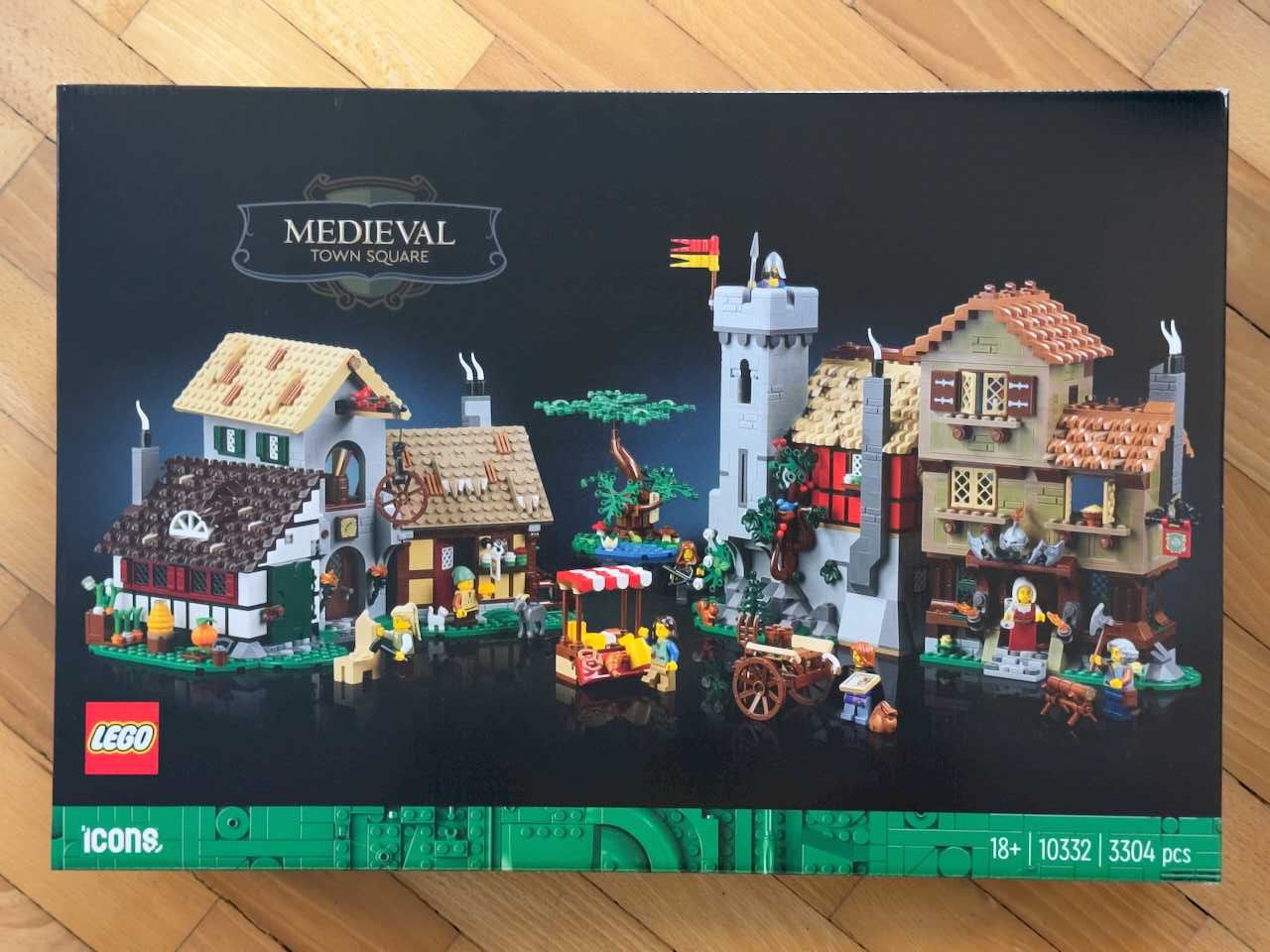 LEGO 10332 Średniowieczny plac miejski, nowe