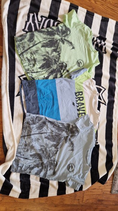 Trzy bluzki 4f tshirt 152