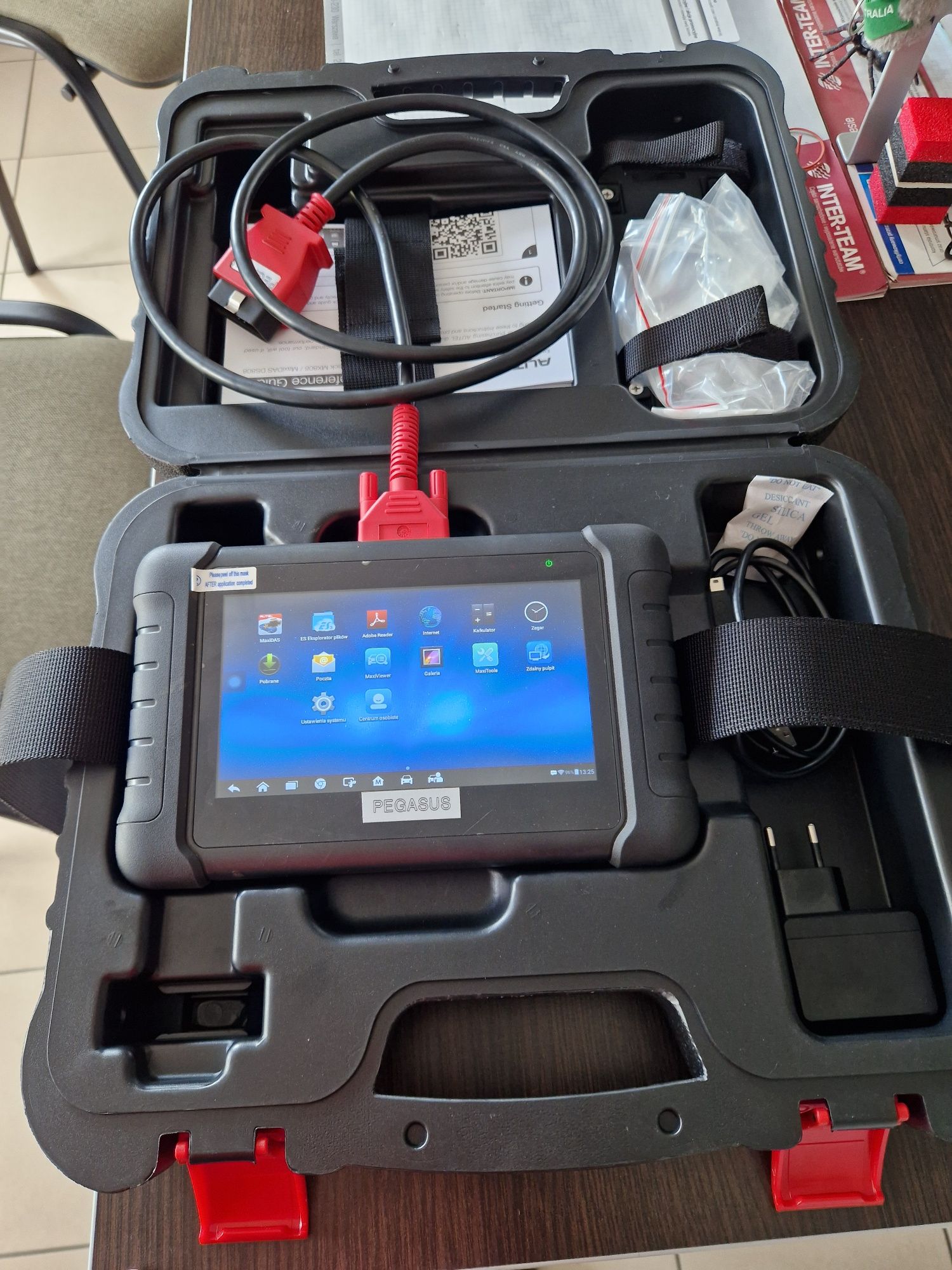Tester diagnostyczny AUTEL MaxiDAS DS808 Bdb Stan Folia na ekranie