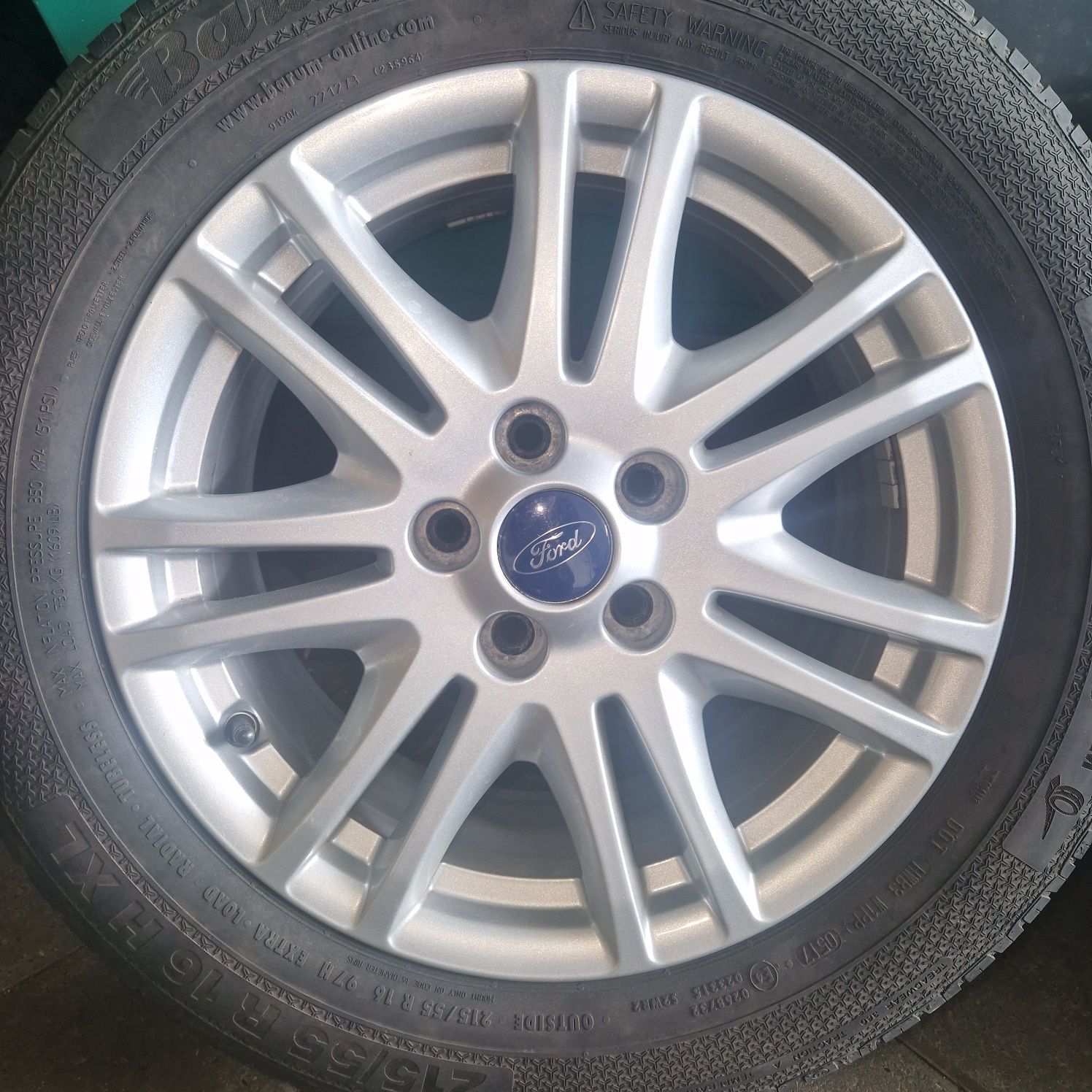 Alufelgi ford focus 16" cali 5x108 ET50 felgi ori