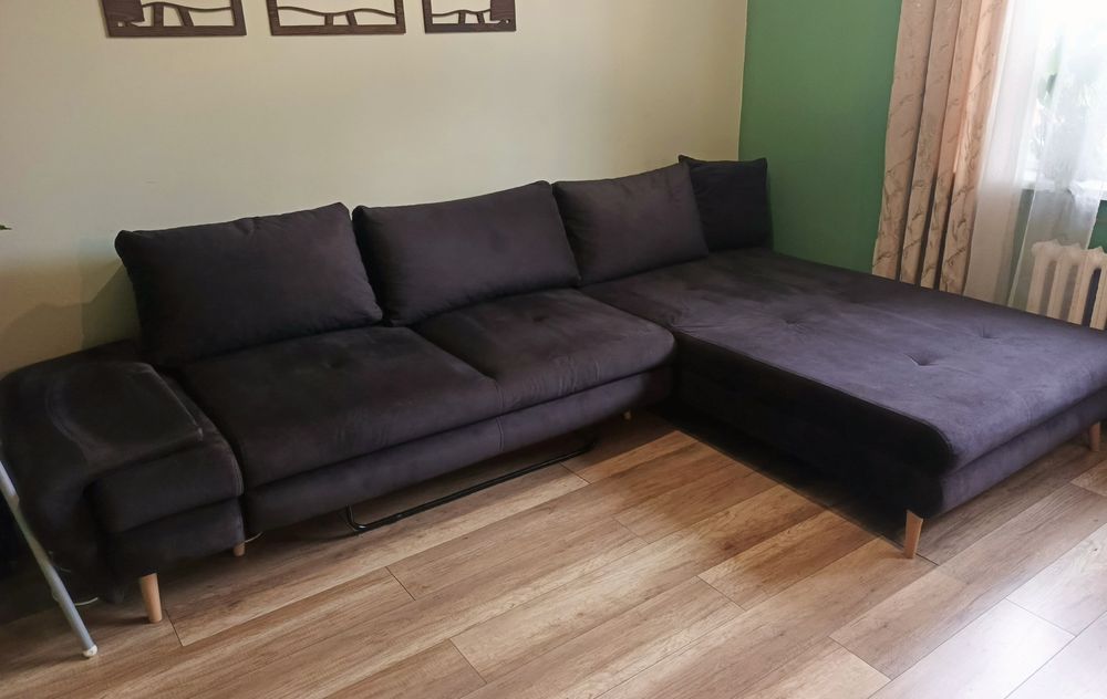 Narożnik z funkcją spania