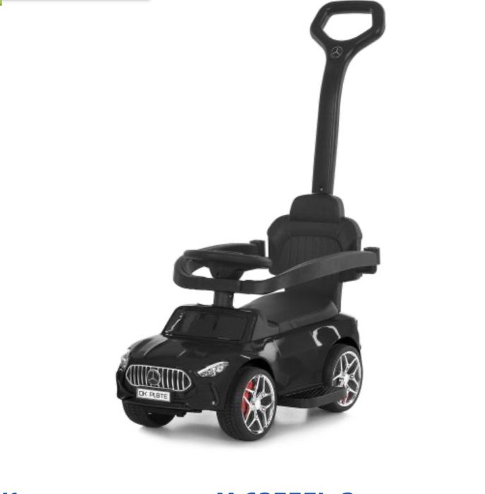 Толокар машинка 2в1 Mersedes Benz Bambi M 6255EL Бмв ауди