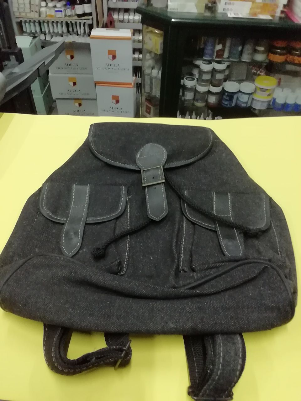 Mochila preta Visport, nova