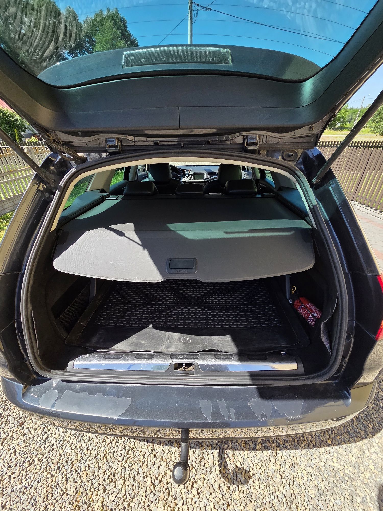 Citroen C5 tourer 1.6Hdi 109km skóry, navi, klimatronik, bez hydro!