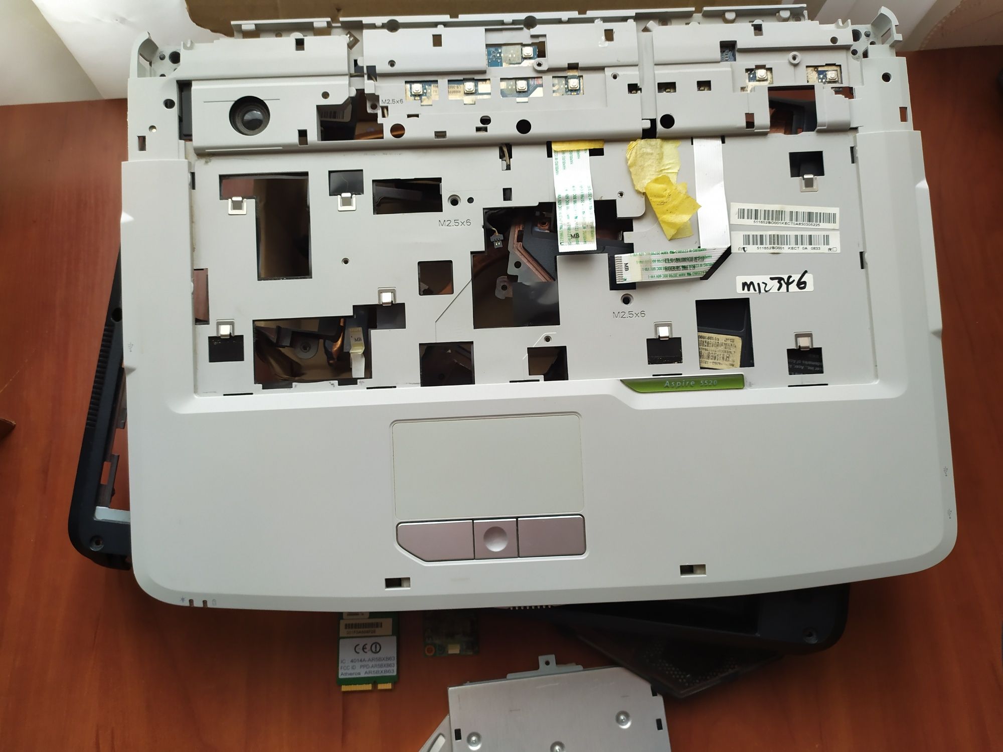 Ноутбук Acer 5520-разборка