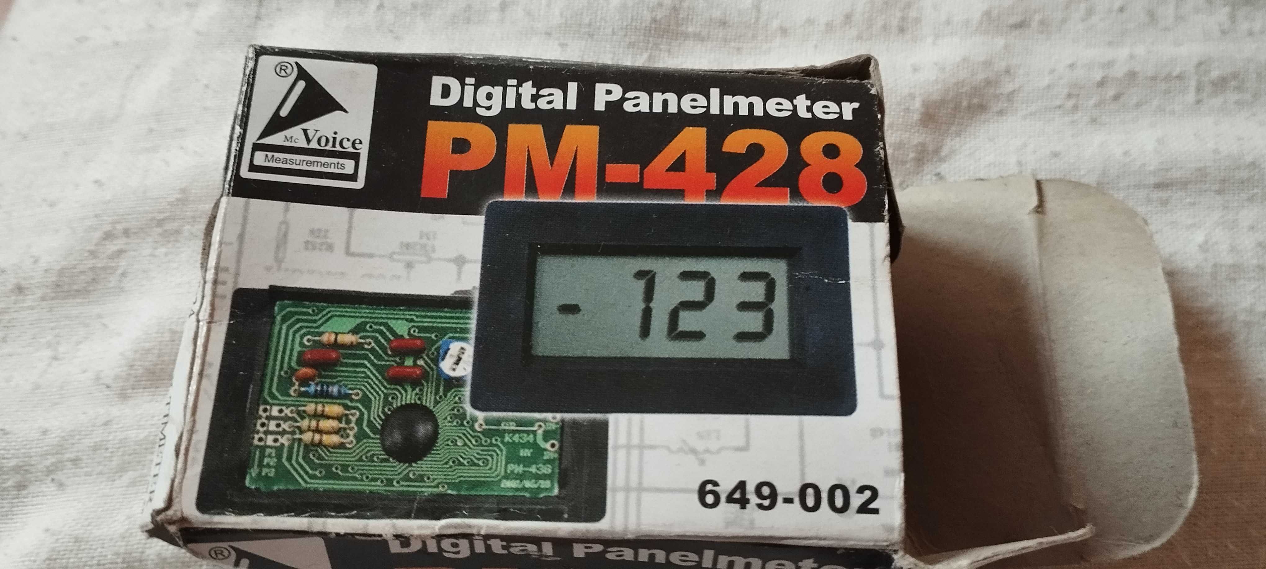 Nowy Moduł panel LCD PM-428 woltomierz amperomierz nowy