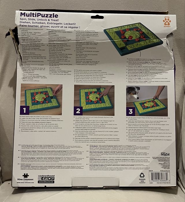 Multipuzle  Zabawka/ gra inteligentna  dla psów