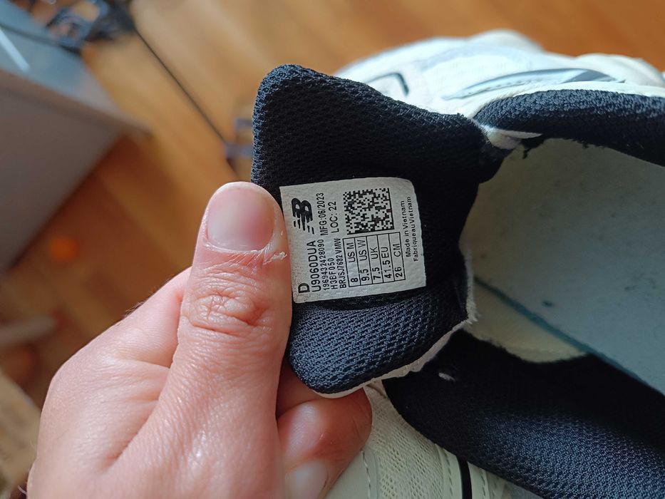 Newbalance 5090 cream black (usadas 3 vezes)