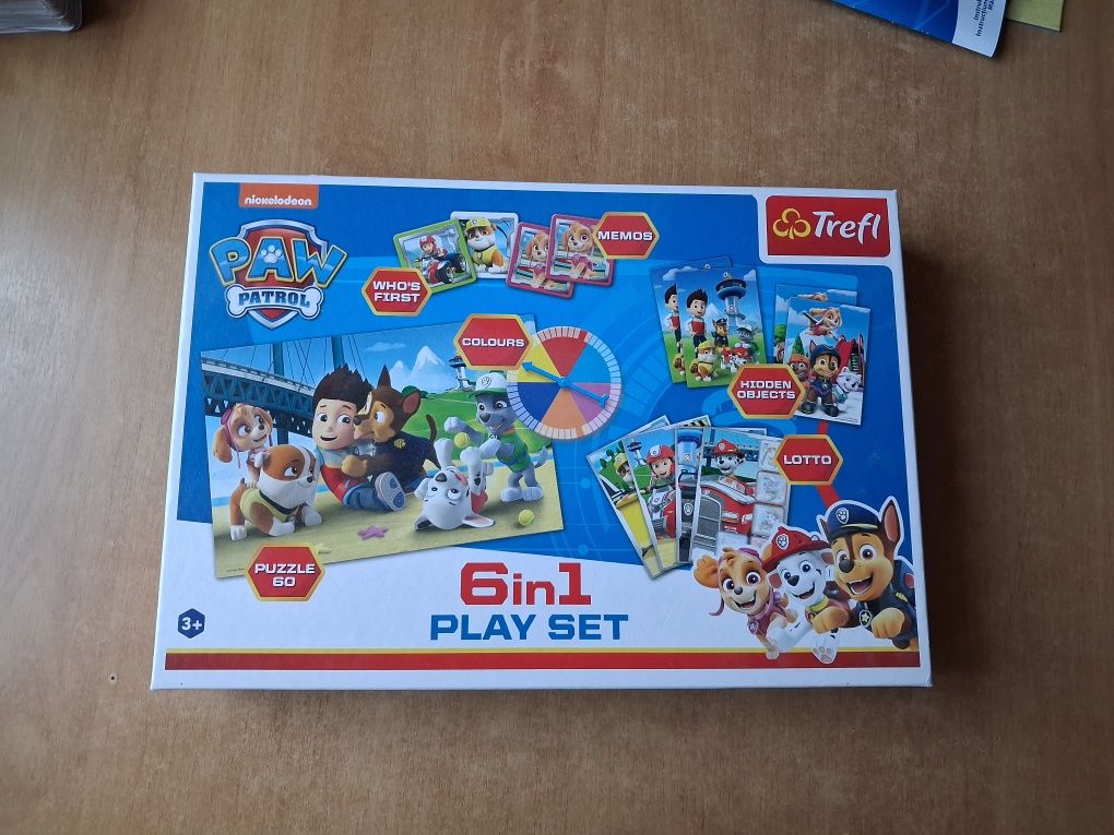 Gry i puzzle Psi Patrol