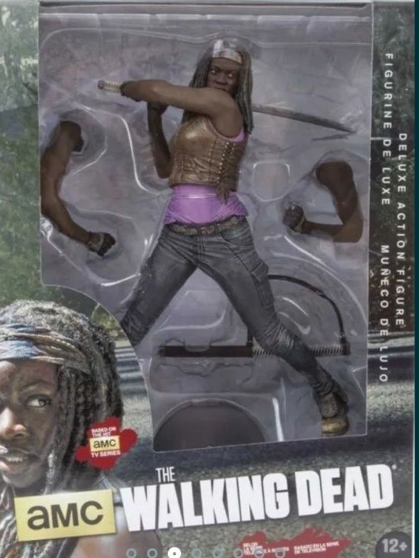 McFarlane Toys The Walking Dead Michonne Negan Glenn 10" 25 cm