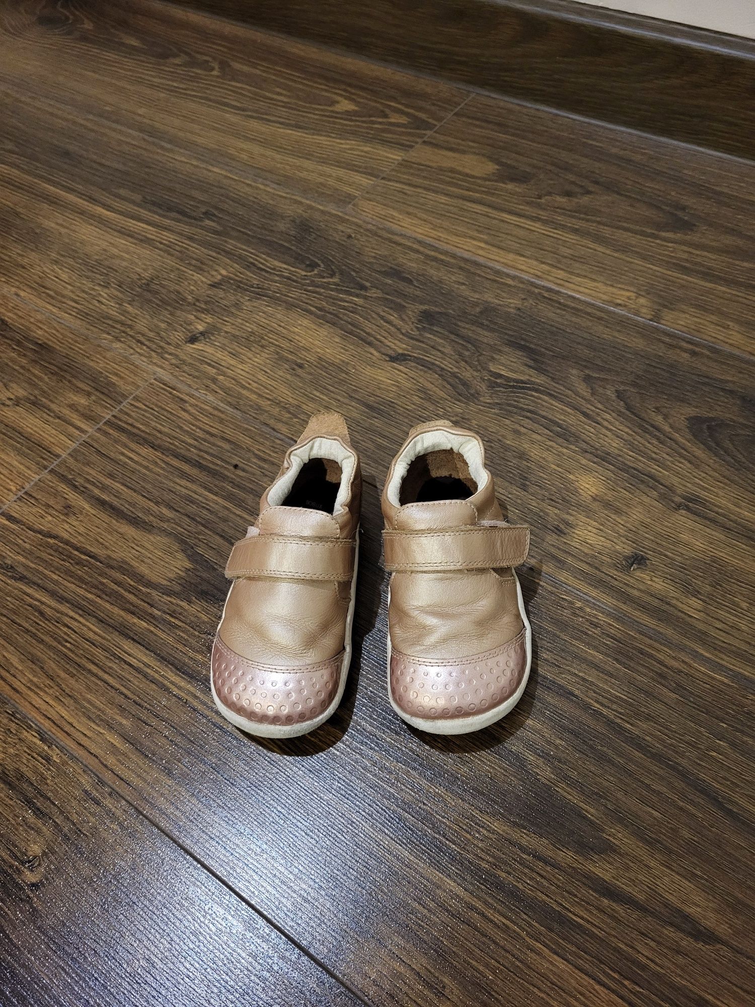 Buciki na rzep Bobux Xplorer r. 22 barefoot skóra nat.   Rose gold