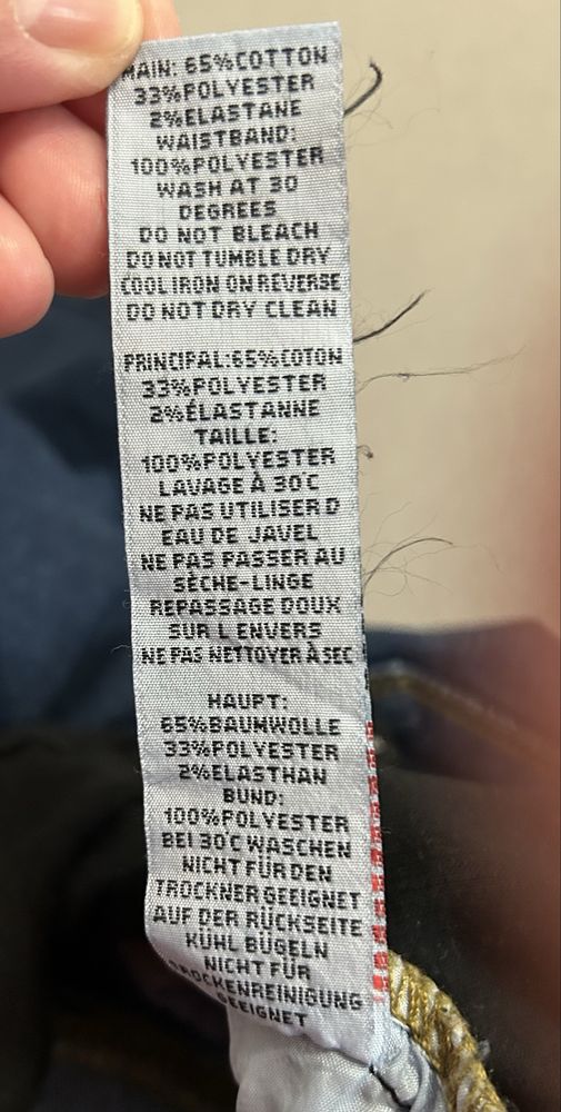 Długie spodnie ciążowe