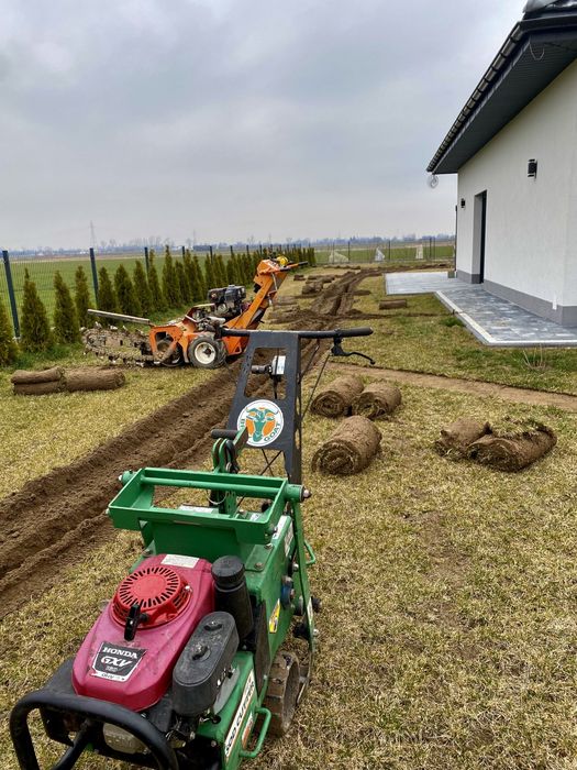 Systemy nawadniania, usługi ogrodnicze / glebogryzarka separacyjna