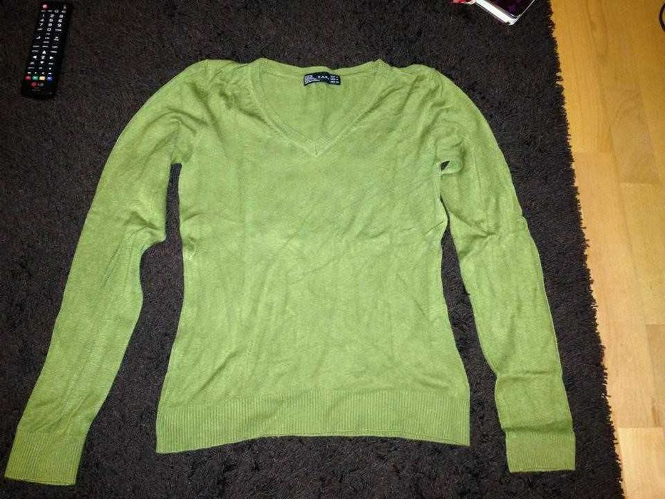 camisola verde tamanho m zara
