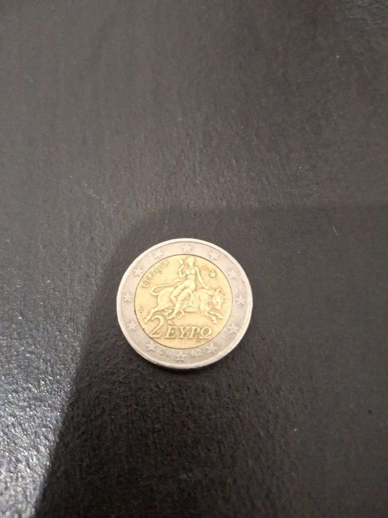 Moeda 2€ Grécia 2002 RARA