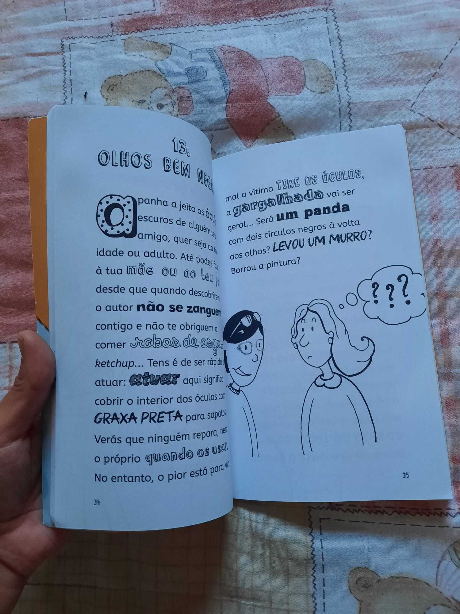 Livro 35 partidas para fazeres aos teus amigos