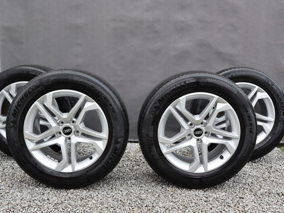 koła alu felgi audi oem q5 sq5 koła 235/60/18 super stan