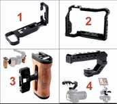 Ручка для клітки, ріг cage rig hand grip Fujifilm x-s10