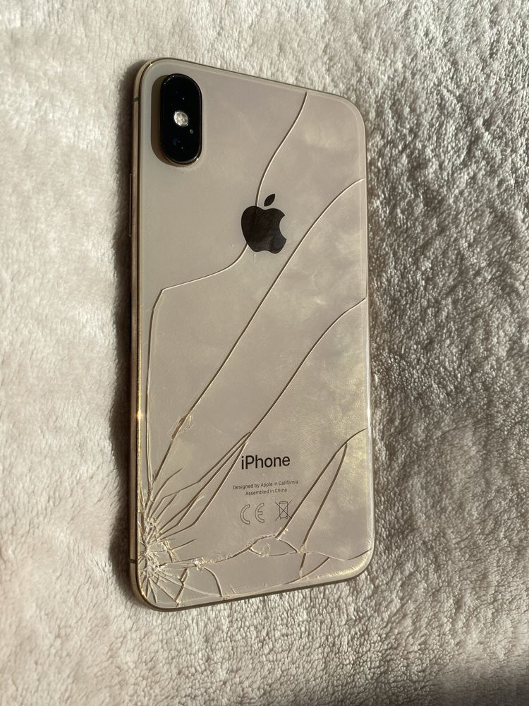 Iphone Xs 64gb gold USZKODZONY