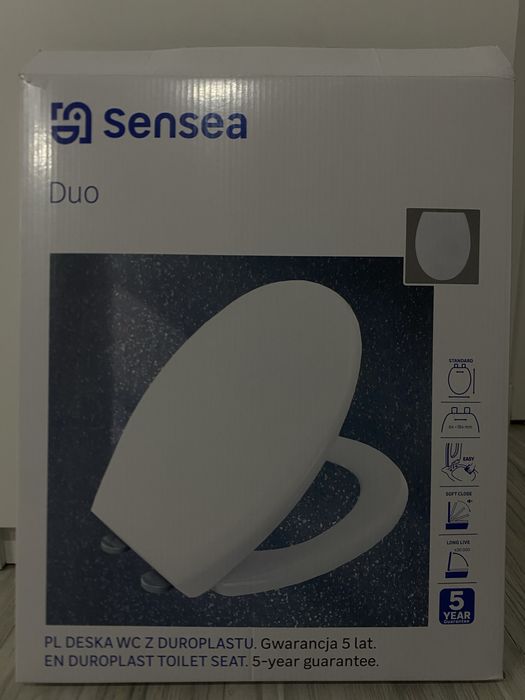 Deska WC z duroplastu