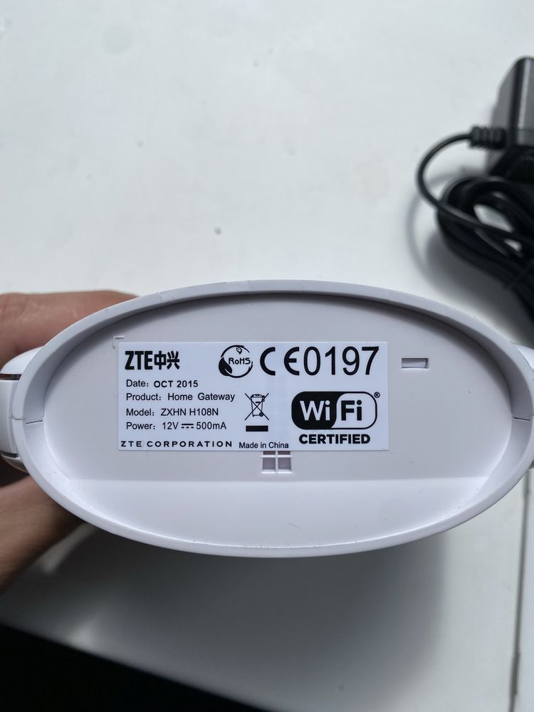 Модем ADSL H108N ZTE
