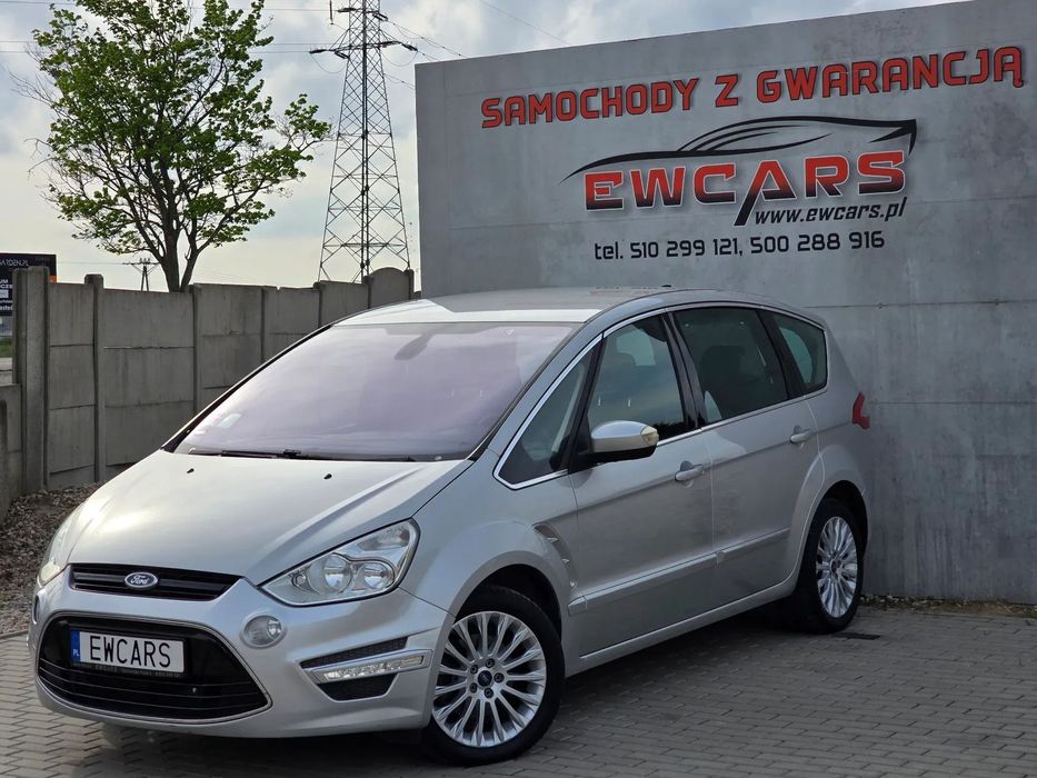 Ford S-Max 2,0 203km LED 7 Osobowy OPŁACONY Titanium KAMERA