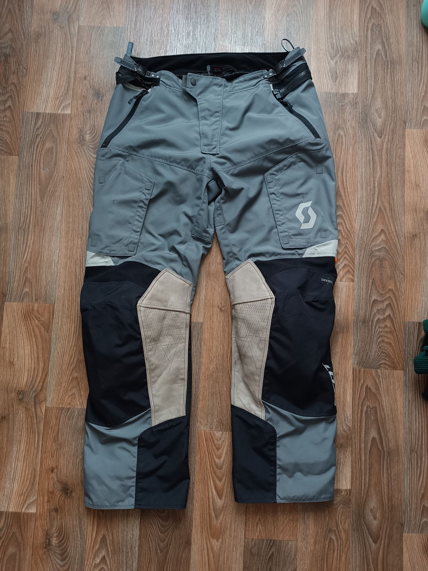 Мотоштани Scott Dualraid Dryo Grey