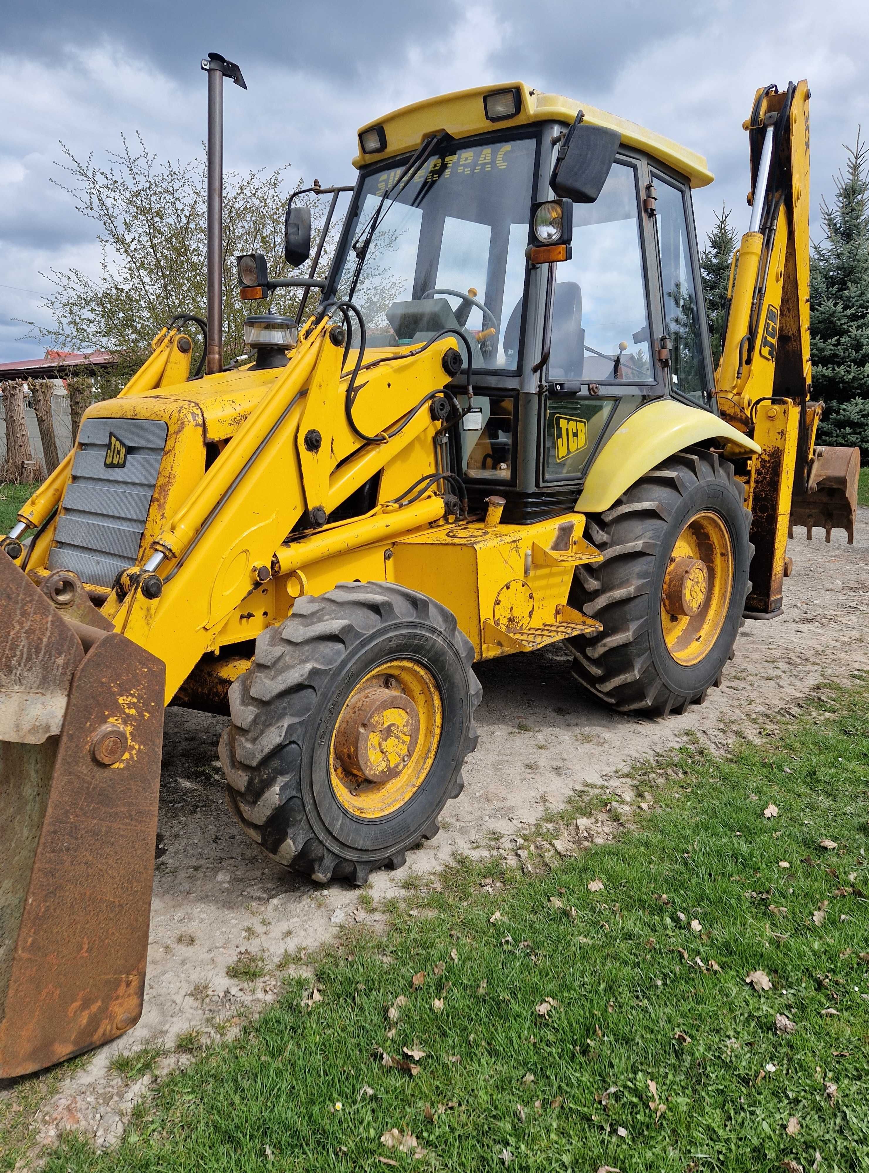 Koparko Ładowarka JCB 3CX zamiana