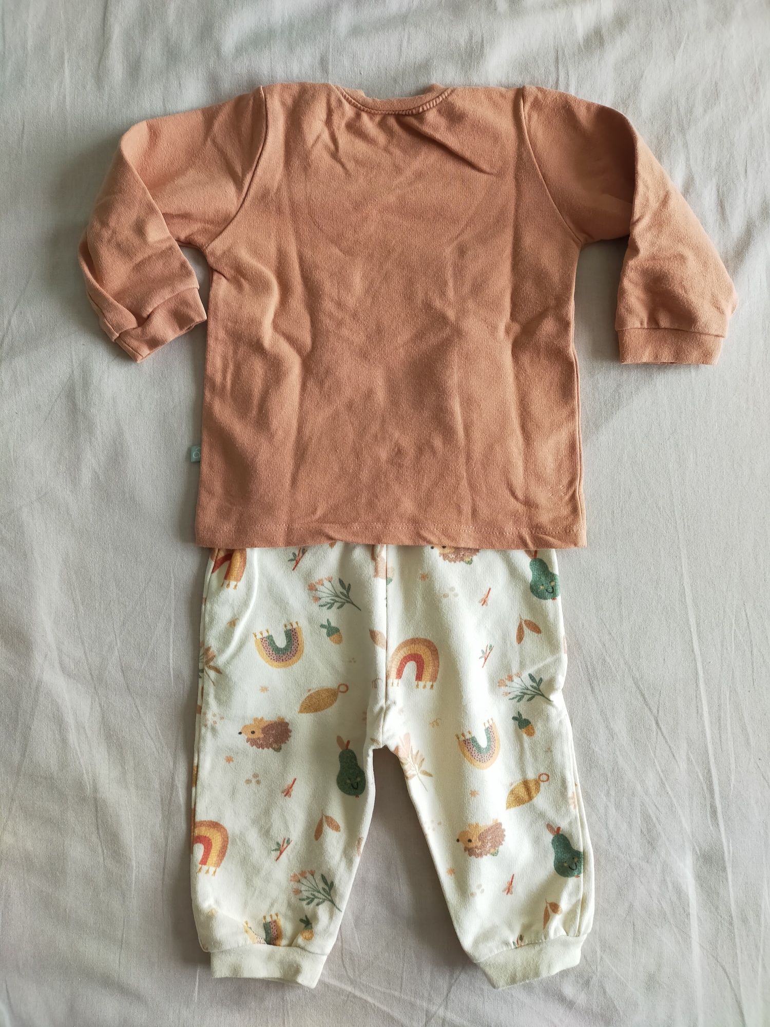 Conjunto calças e camisola 6-9M