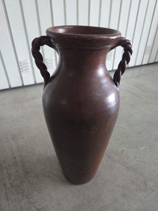 Vaso barro decoração