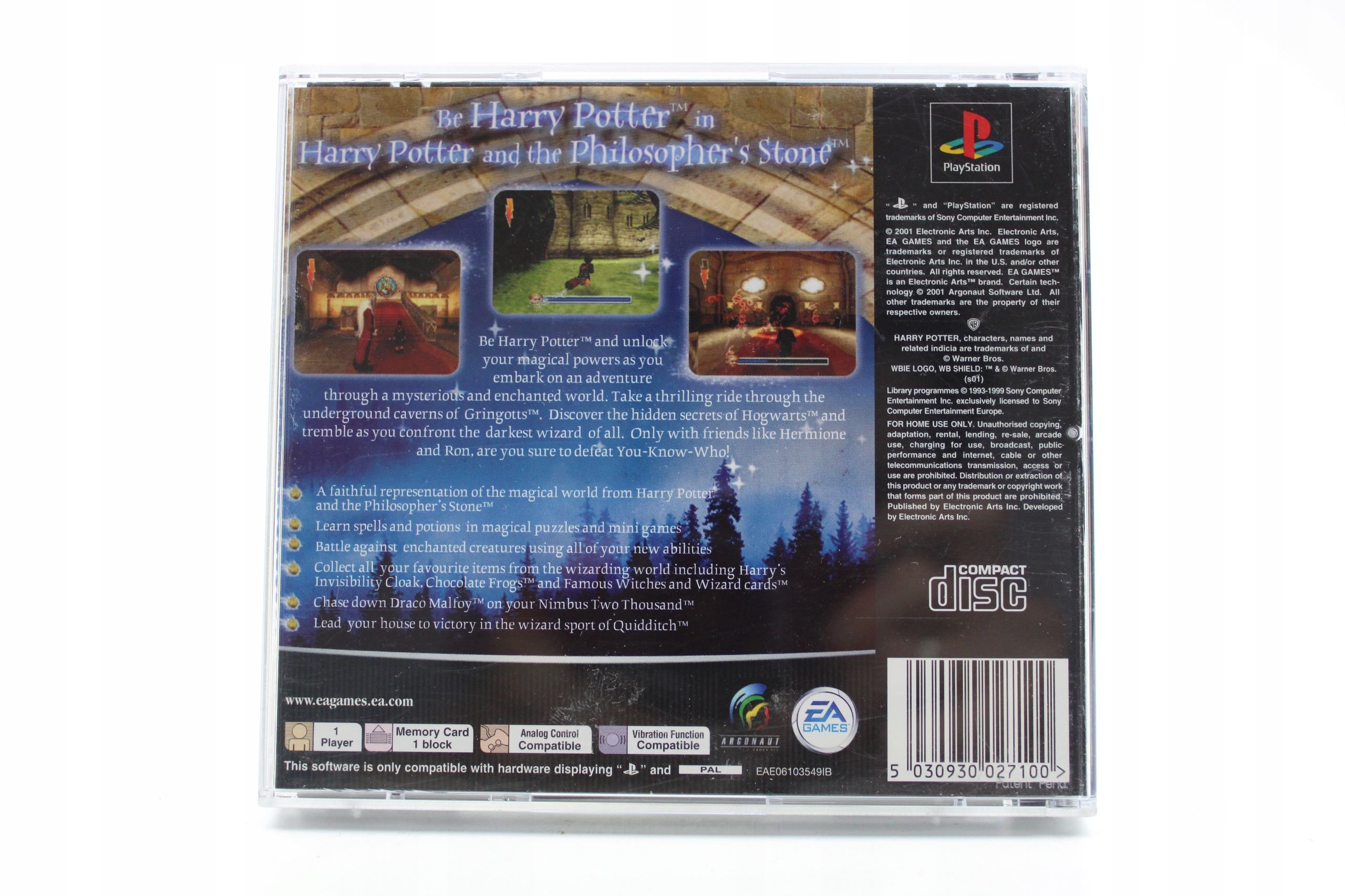 Gra Harry Potter And The Philosopher's Stone Sony Playstation (Psx)
