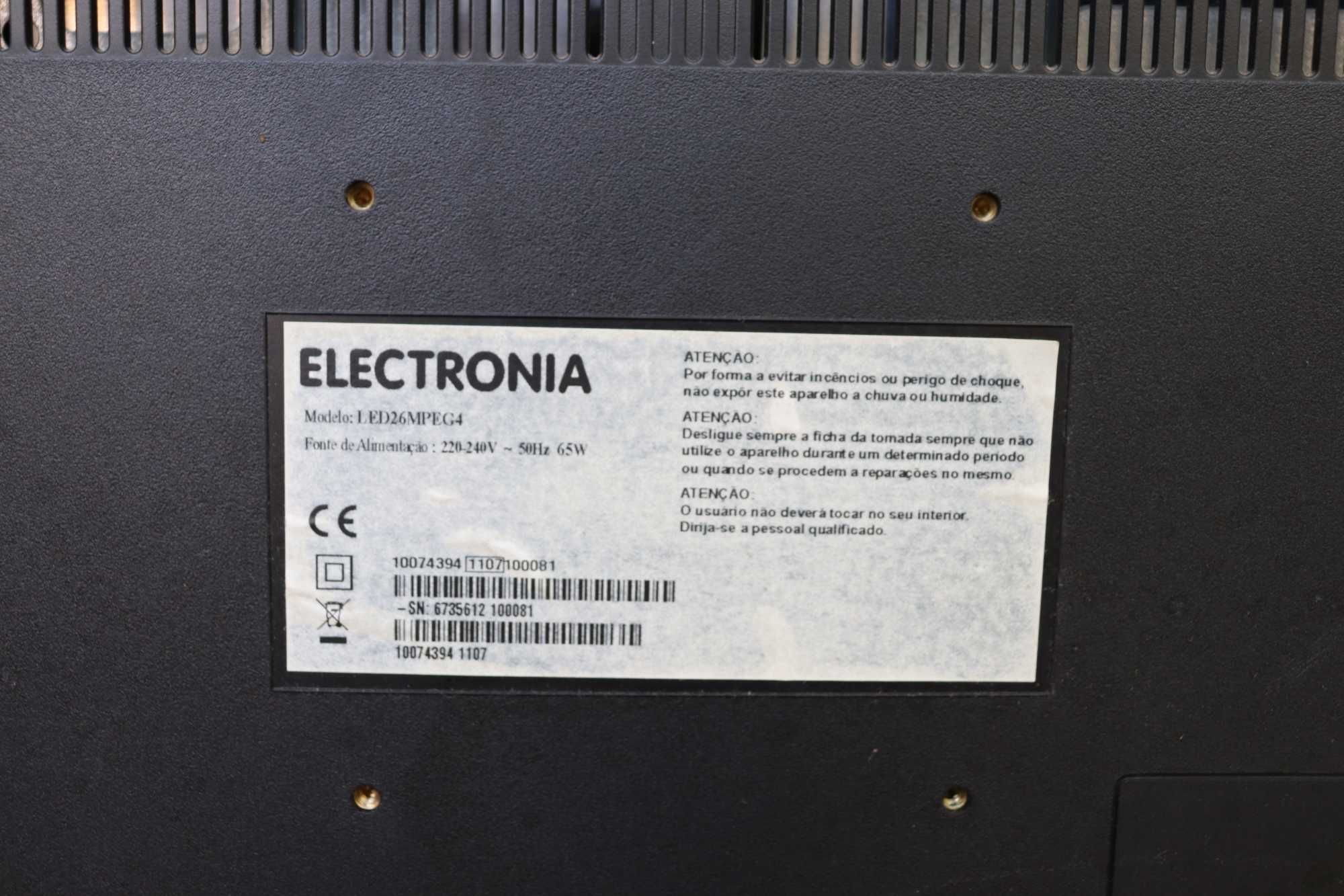 Televisão da Electronia em Bom Estado