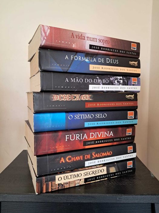 8 Livros José Rodrigues dos Santos [portes grátis]