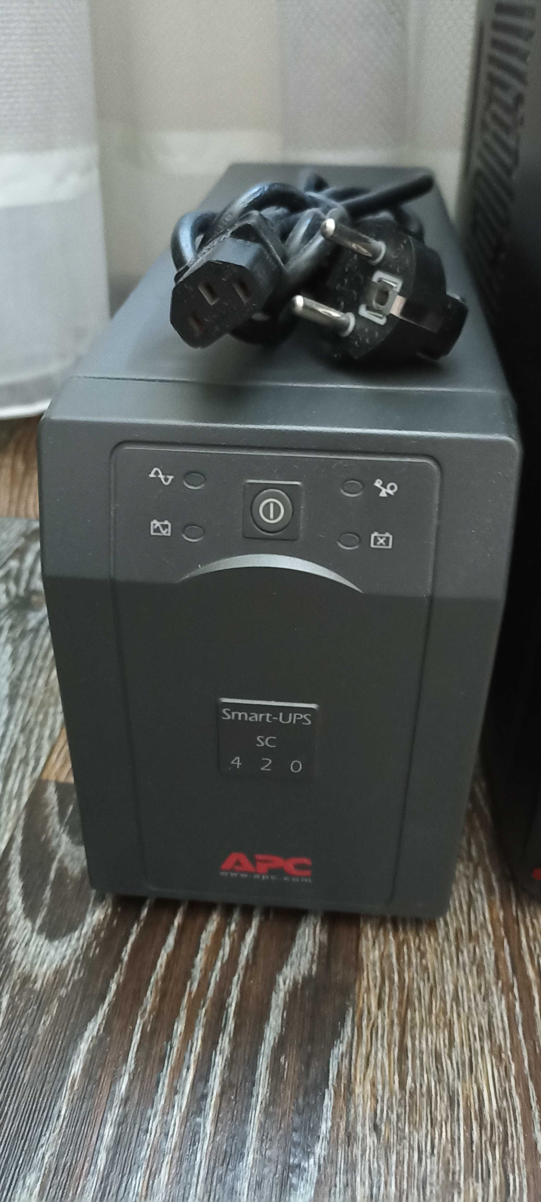 Комп'ютер+монітор+UPS+роутер