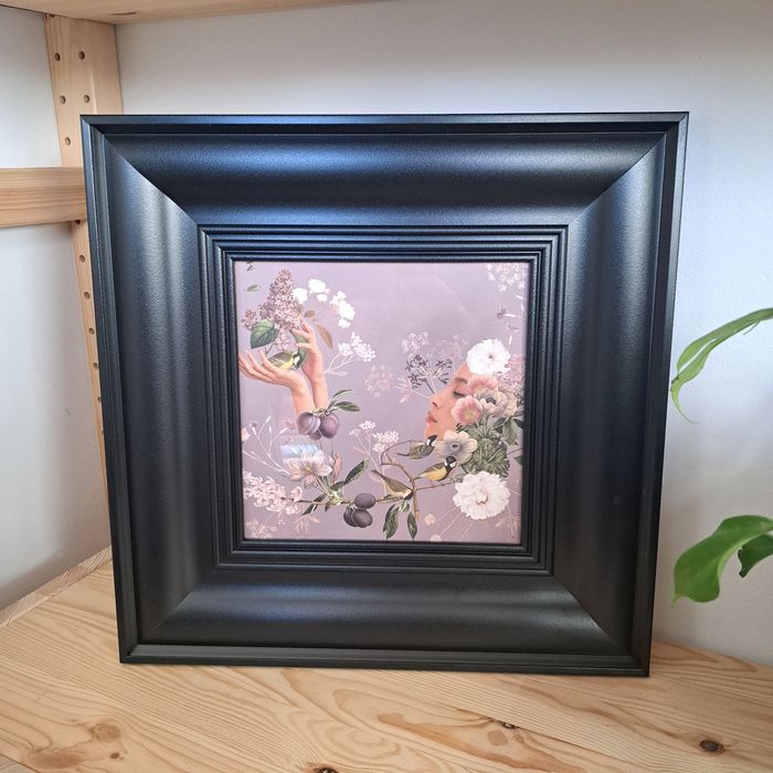 Kolaż Aleksandra Morawiak czarna rama