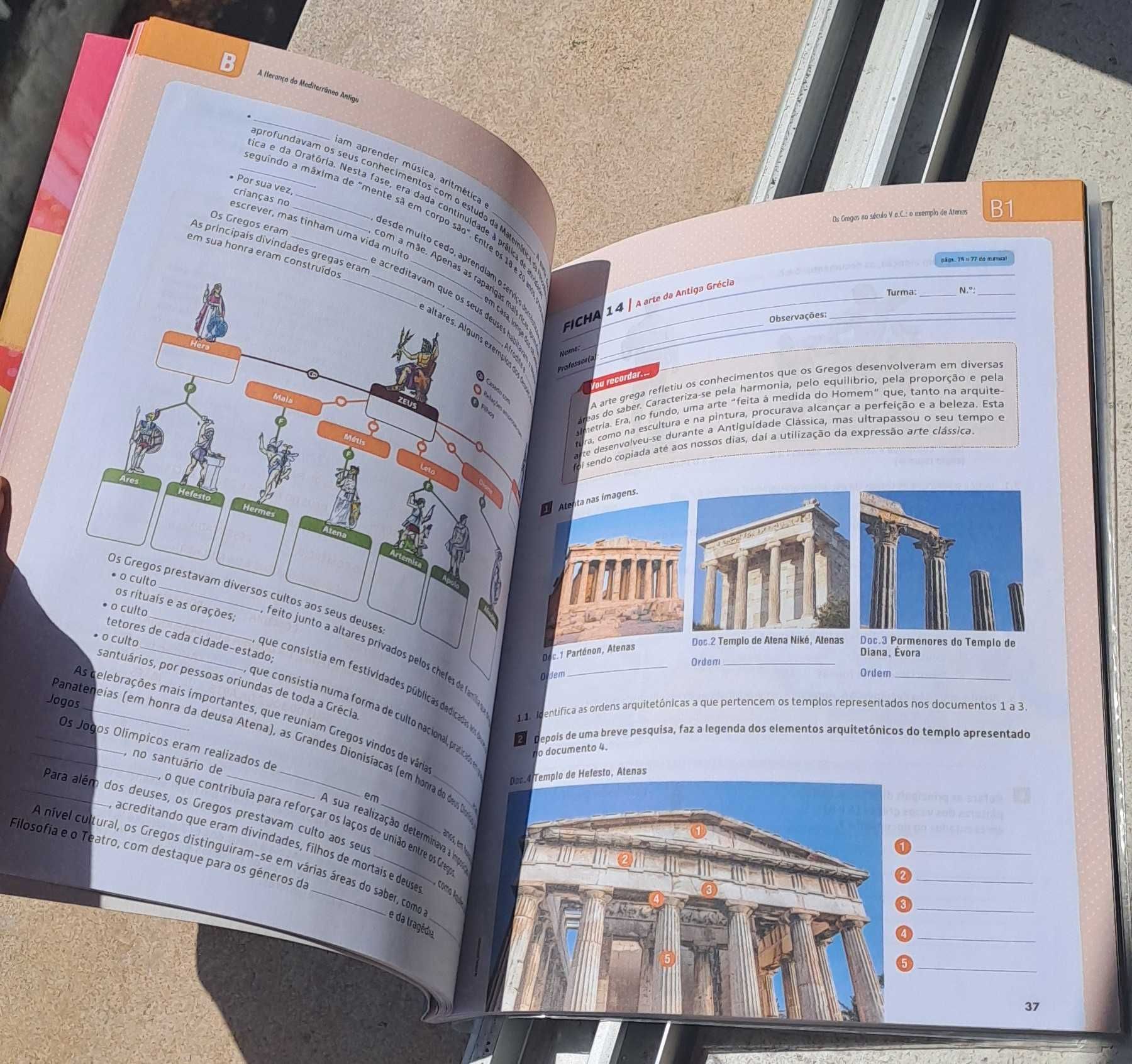Livro de fichas atividades História 7º ano Somos Hístória