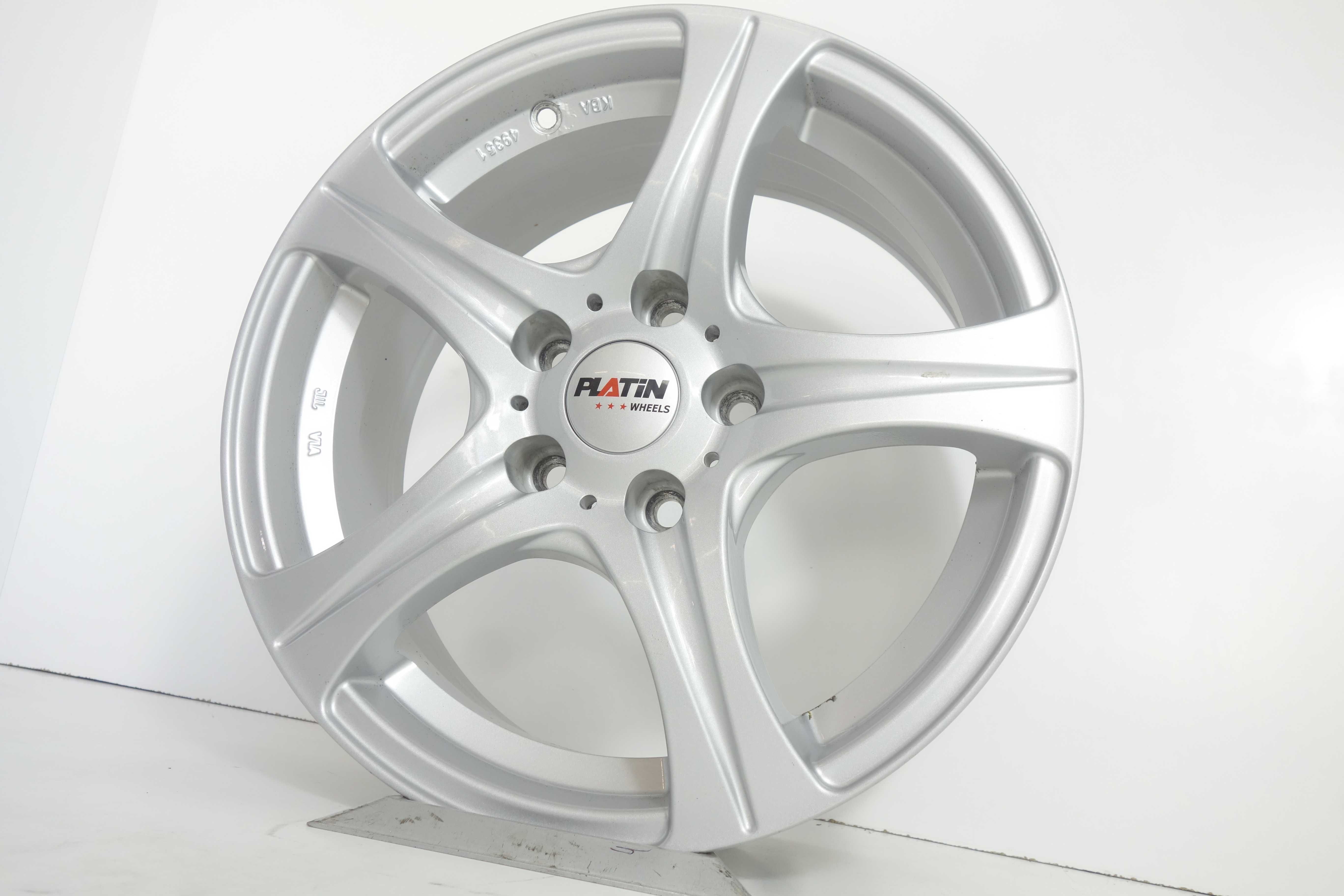 Alufelgi 16" 5x112 Audi A6 Q2 Seat Leon Skoda Vw T-Roc Srebrne 937