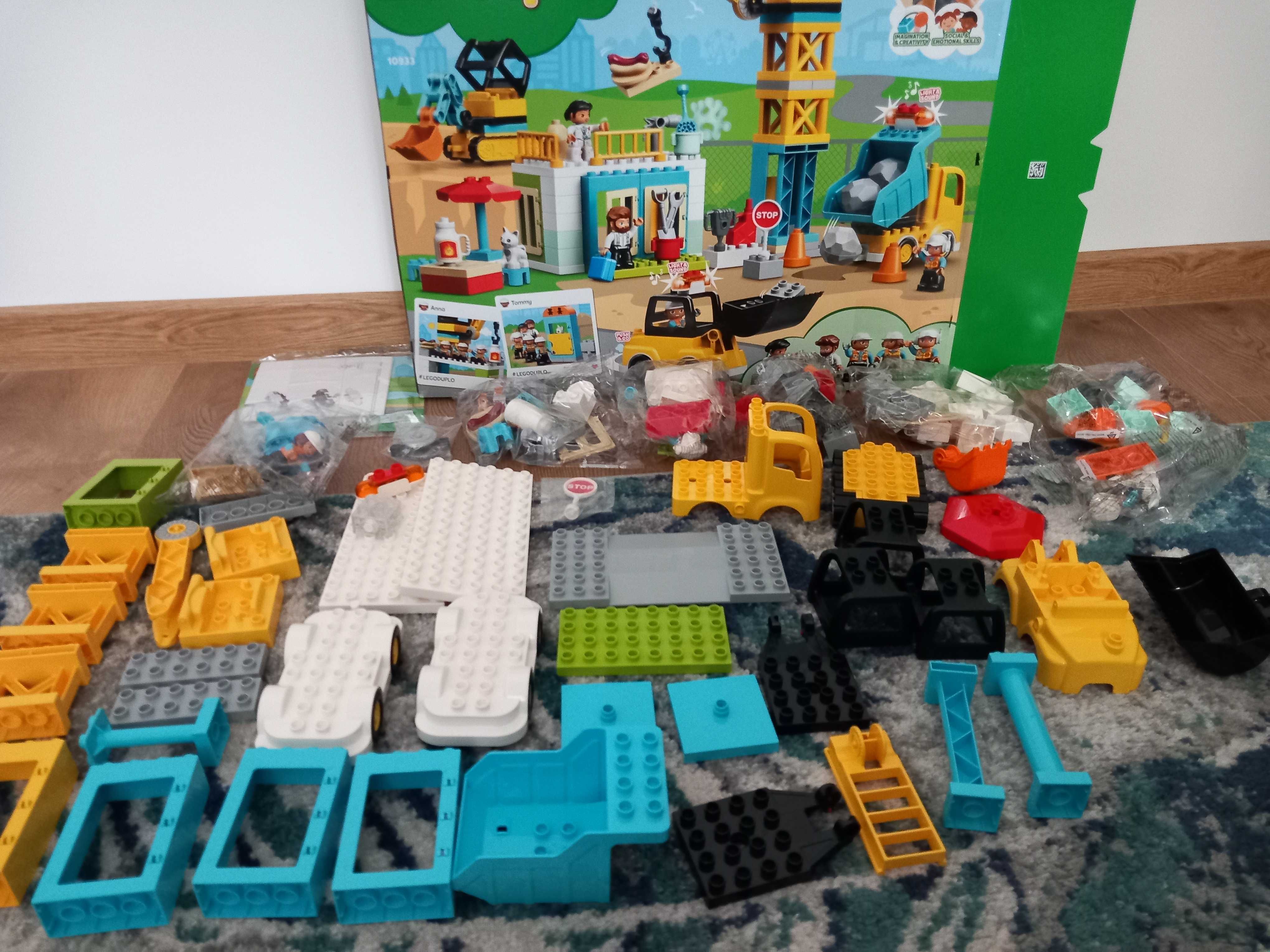 Lego duplo budowa 10933 z pudelkiem nowe