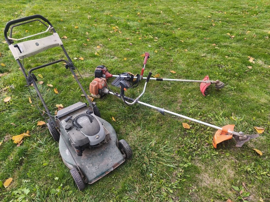 kosiarka kosa spalinowa zestaw