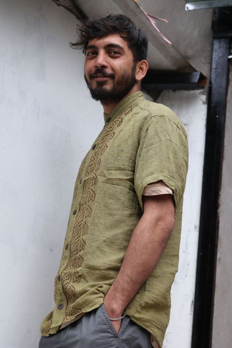 Koszula etno bawełniana unisex