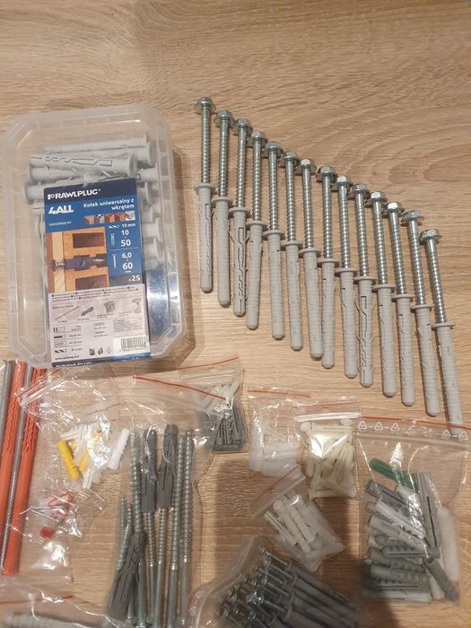 Kołki kołek rawplug wkrętmet zestaw