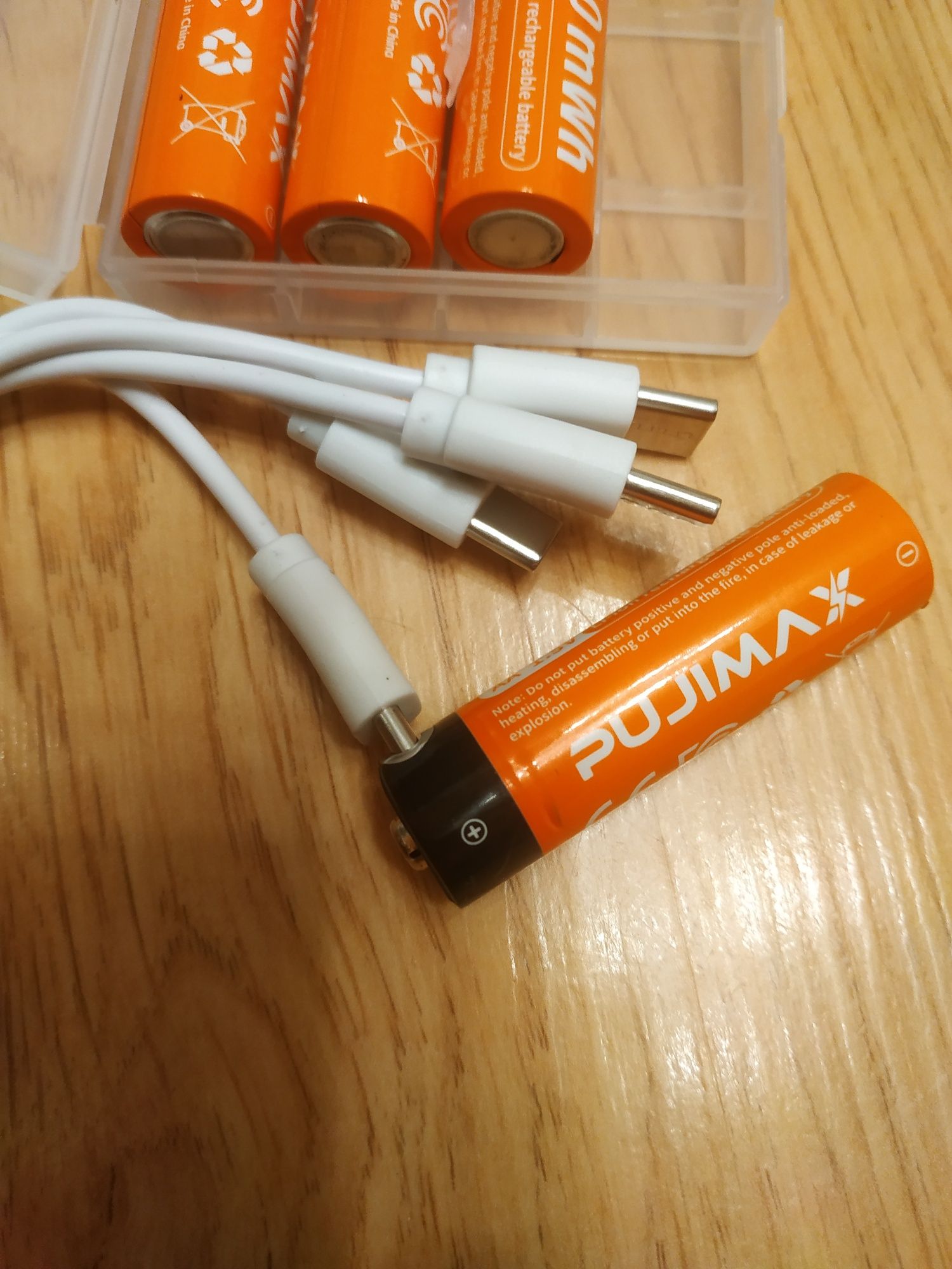 Акумулятор AA заряд USB_4 шт.